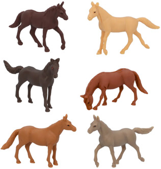 Set Speelgoed Paardjes (6st) Multikleur - Print