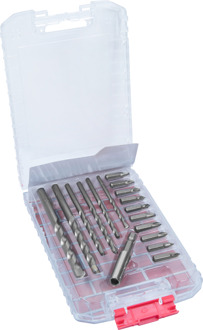 Set Steenboren En Bits 17Dlg - ZY23414