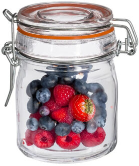 Set van 16x inmaakpotjes/voorraadpotjes 0,15L glas met beugelsluiting