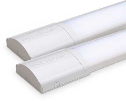 Set van 2 LED batten 120cm - 5600 lumen 40 Watt (140lm/W) - 6500K Daglicht Wit - Flikkervrij - IP20 voor binnen - Onderbouwverlichting - Koppelbaar
