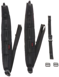 Set Van 2 Verstelbare Accordeon Riem Pu Lederen Accordeon Schouderbanden Accordeon Riemen Voor 16-120 Bass, Zwart