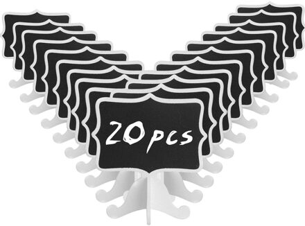 Set van 20 Minibord-Kleine Blackboard voor Catering, Voedsel Etiketten, Party Decoraties, tafel Nummers voor Bruiloft een
