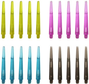 Set Van 20 Stuks Transparant Nylon Dart Shaft Universal 48 Mm 2BA Draad Plastic Soft Tip Dart Stengels/Assen