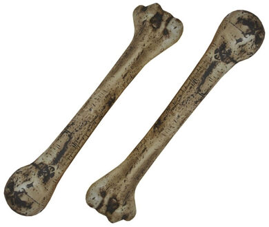 Set van 2x stuks horror thema decoratie bot 27 cm - Feestdecoratievoorwerp
