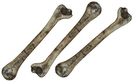 Set van 2x stuks horror thema decoratie bot 34 cm - Feestdecoratievoorwerp
