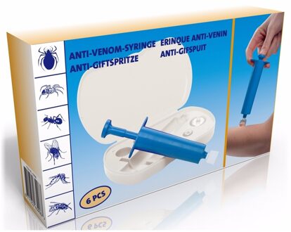 Set van 2x stuks insectenbeet anti gif behandelset