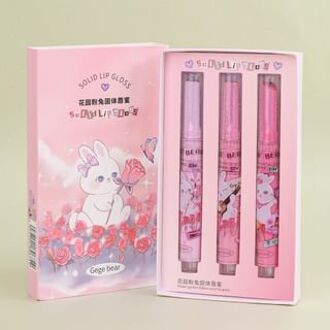 Set van 3: Heart Shaped Lip Gloss - Lipgloss