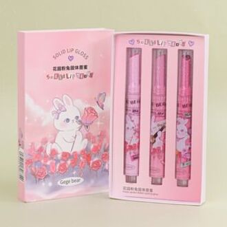 Set van 3: Heart Shaped Lip Gloss - Lipgloss