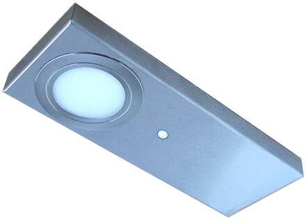 set van 3 LED meubelverlichting Tain met kleurenschakelaar nikkel, wit