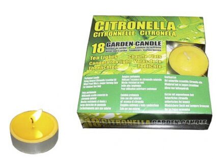 Set van 36x citronella waxinelichtjes/theelichtjes kaarsjes - Waxinelichtjes Geel