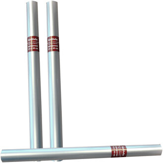 Set van 3x stuks rollen Transparant kaftfolie 500 x 45 cm - boeken kaften
