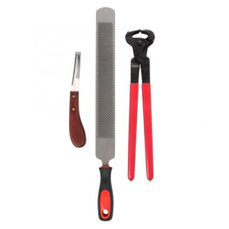 Set Van 4 Metalen Hoefijzer Schaar Schoonmaken Tool 4 Stks/set Duurzaam Paard Hoof Nipper Metalen Scharen Cutter Trimmen Cleaning Tools