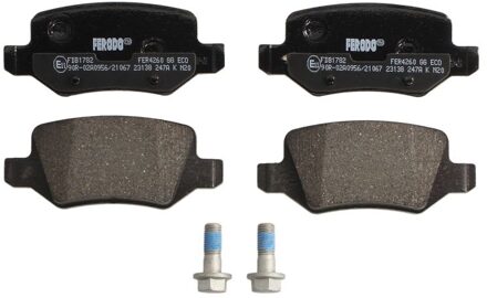 Set van 4 remblokken FDB1782