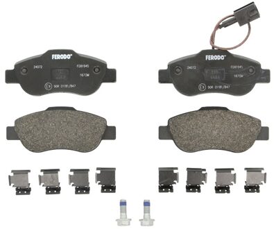 Set van 4 remblokken FDB1945