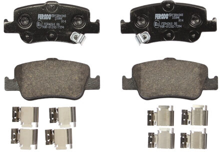 Set van 4 remblokken FDB4048