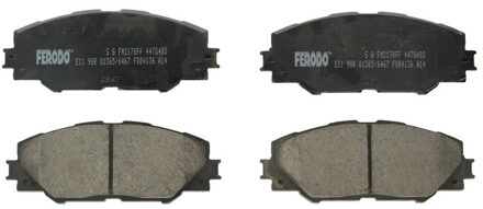 Set van 4 remblokken FDB4136