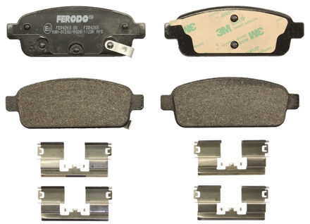 Set van 4 remblokken FDB4265