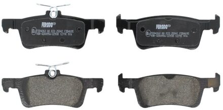 Set van 4 remblokken FDB4695