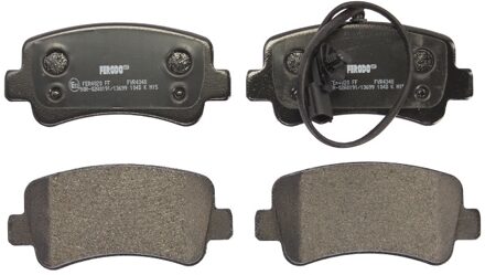 Set van 4 remblokken FVR4348