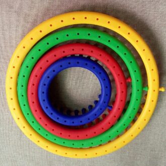 Set Van 4 Ronde Breien Knitter Weefgetouwen Set Diy Haak Kit Sok Sjaal Hoed Maker