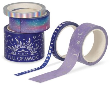 set van 5 sticky tape - magic