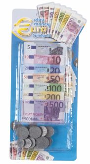 Set van 5x stuks nep geld euros voor kinderen