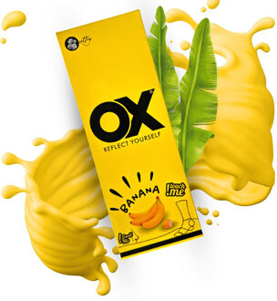 Set van 6 lage sokken OX met frisse geuren - maat Veelkleurig