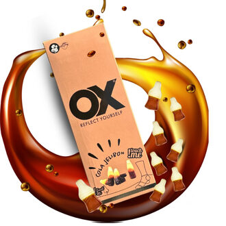 Set van 6 lage sokken OX met frisse geuren Veelkleurig