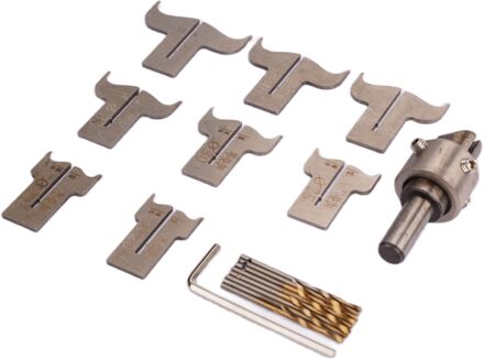 Set Van 8 Stuks Speelgoed Wiel Cutter Voor Hoge Omwentelingen Kolomboor