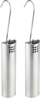 Set van 8x radiator waterverdampers/luchtbevochtigers RVS 20 cm