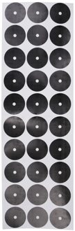 Set Van 96/30Pcs 1.2/3 Cm Zwarte Ronde Pooltafel Spot Markering Stickers-Zelfklevende indoor Spel Snooker Stickers Accessoire 30stk