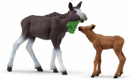 Set van Boerderijdieren Schleich 42603 Eland Plastic Multikleur