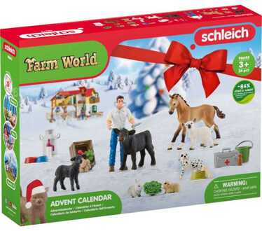 Set van Boerderijdieren Schleich 98643 Dierenarts + 3 jaar