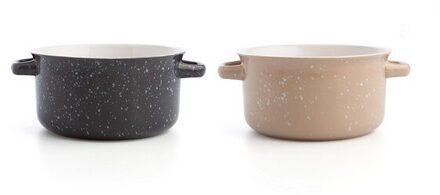 Set Van Kommen Quid Habitat Steengoed 50 Cl (2 Stuks)