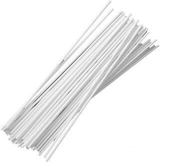 Set Van Riet Geur Olie Diffuser Vervanging Stokken Bamboe Rotan Accessoires wit