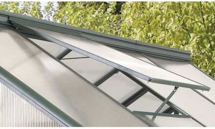 Set Voor Dakraam Aluminium Smaragd 66,7x61,5cm - Zonder Beglazing