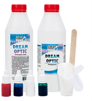 Set with jewelry resin dream optic 750 gr