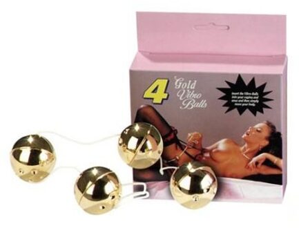 Seven Creations Gold Vibro Balls