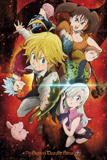 SEVEN DEADLY SINS - Characters - Poster 91x61cm