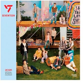 Seventeen 2026 Square Flap Calendar - Browntrout