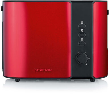 Severin AT2217 Broodrooster Rood