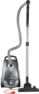 Severin BC7055 S'POWER SNOWWHITEXL sledestofzuiger Rood#Grijs