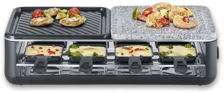 Severin Gourmetstel RG2366 Racletteset Zwart