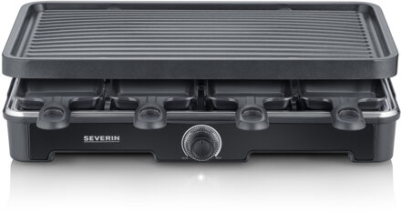 Severin Gourmetstel RG9670 Racletteset Zwart