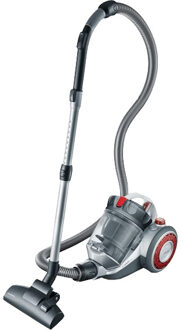 Severin S'Power Nonstop stofzuiger MY 7105 Rood#Zilverkleurig