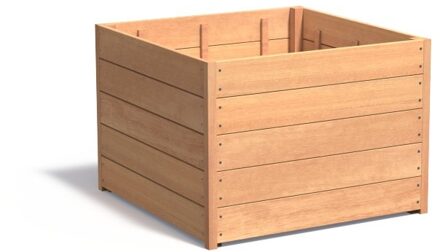 Sevilla 100x100x72 cm houten bloembak