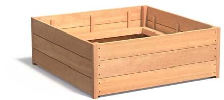 Sevilla 120x120x44 cm houten bloembak