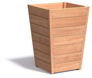 Sevilla 70x70x99 cm houten bloembak