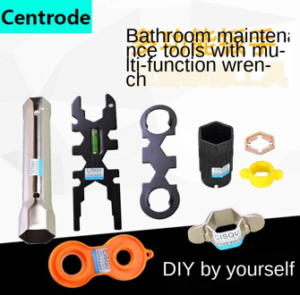 Sewer wrench faucet multifunctional sleeve repair tool toilet bubbler inlet pipe installation accessories