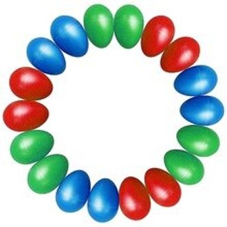 SEWS-18pcs Ei Shakers Plastic Ei Muziek Shakers voor Kids Maracas Eieren Percussie Speelgoed